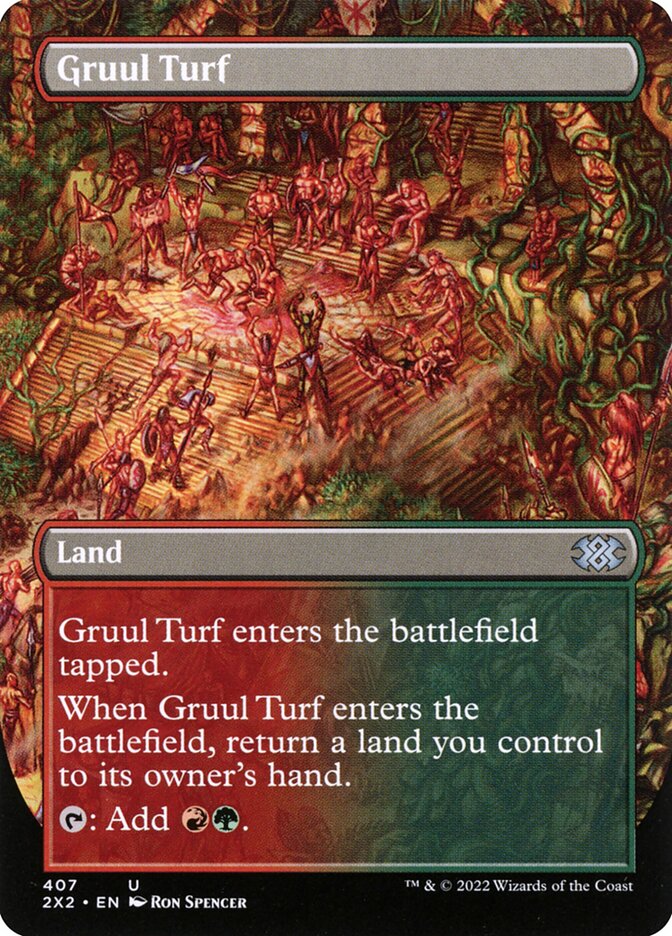 Gruul Turf 407/331 (Double Masters 2022)  - Foil | Good Games North