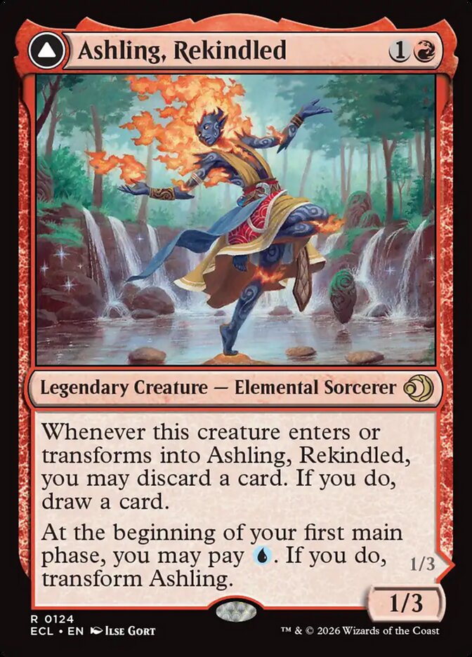 Ashling Rekindled 124 (Lorwyn Eclipsed)  | Good Games North