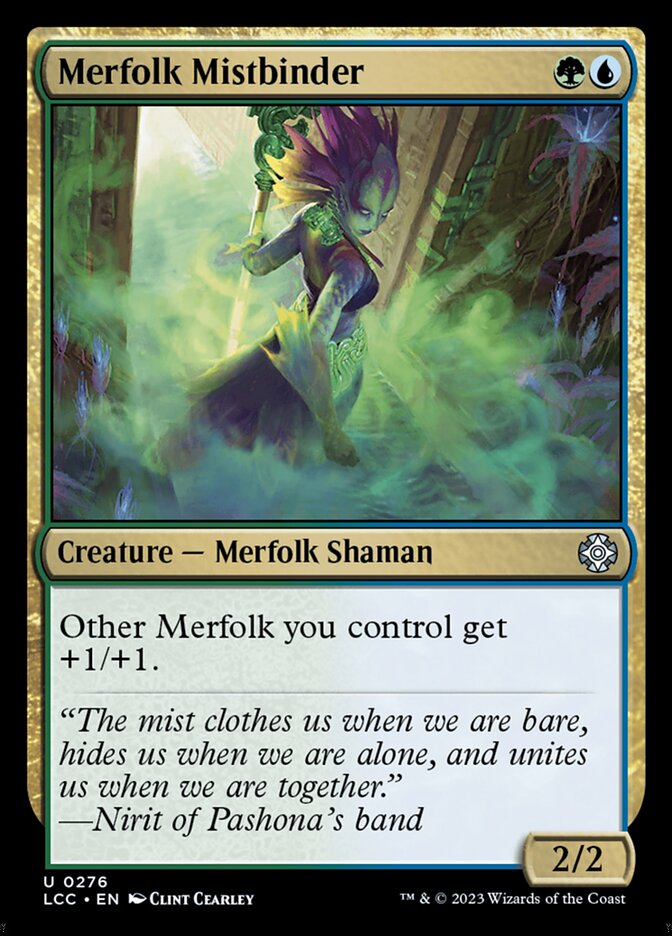 Merfolk Mistbinder 276/370 (Commander: The Lost Caverns of Ixalan)  | Good Games North