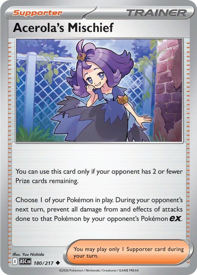 Acerola's Mischief 180/217 (ME: Ascended Heroes)  | Good Games North