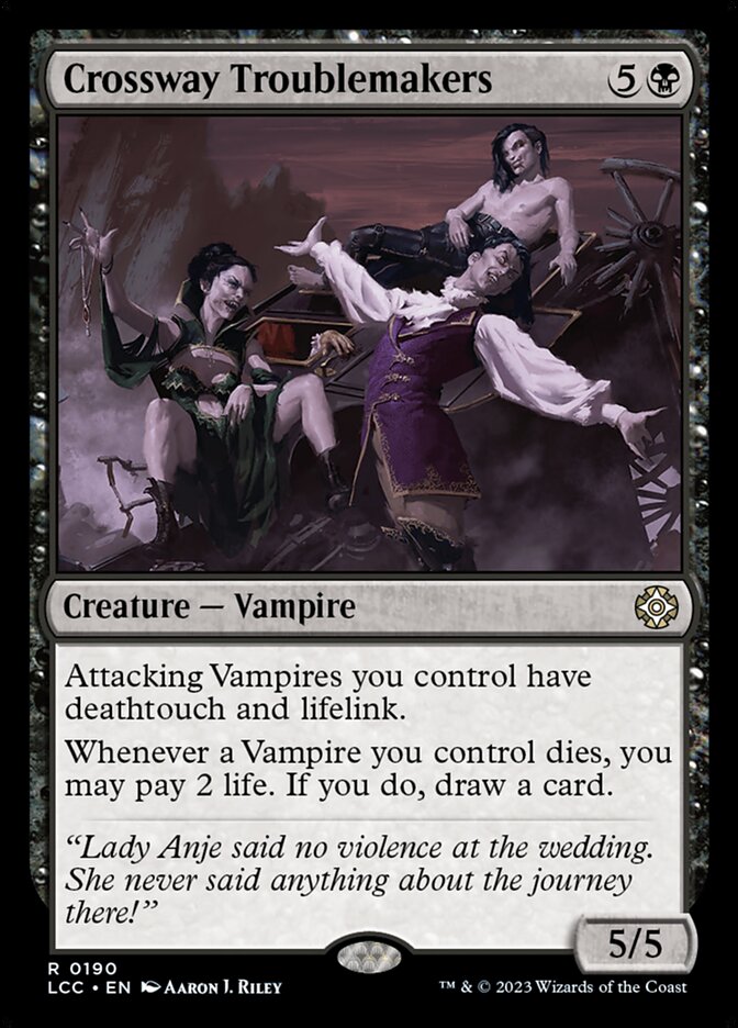 Crossway Troublemakers 190 (Commander: The Lost Caverns of Ixalan)  | Good Games North
