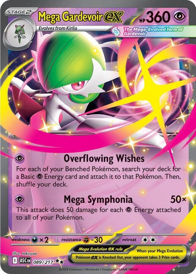 Mega Gardevoir ex 089/217 (ME: Ascended Heroes)  - Holofoil | Good Games North