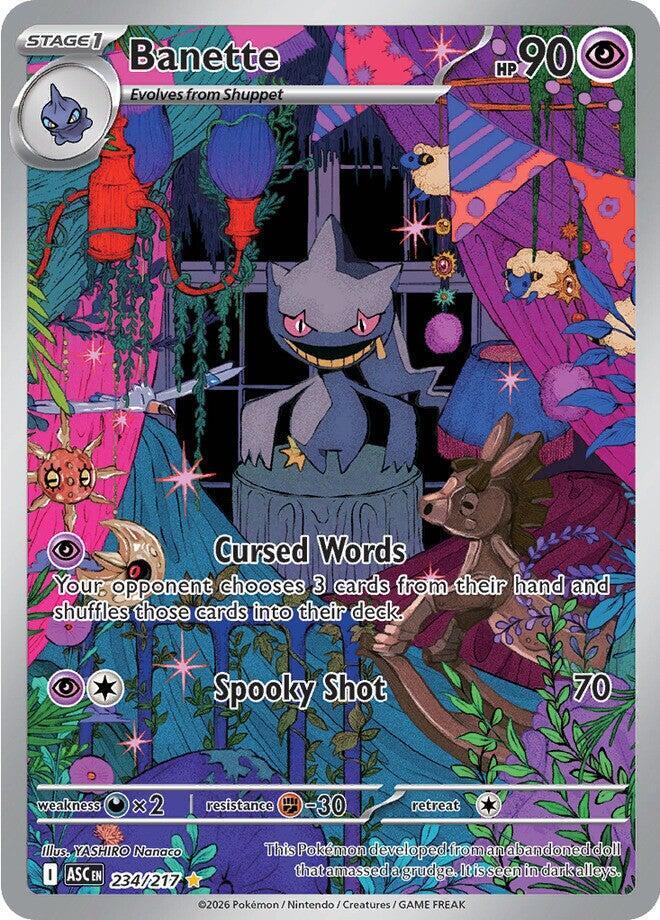 Banette 234/217 (ME: Ascended Heroes)  - Holofoil | Good Games North