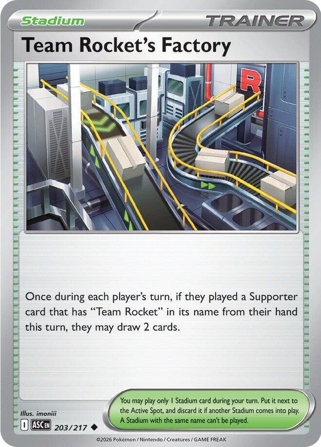 Team Rocket's Factory 203/217 (ME: Ascended Heroes)  | Good Games North