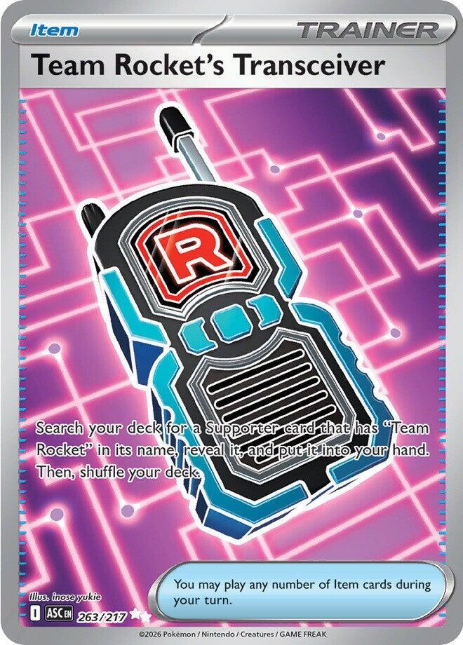 Team Rocket's Transceiver 263/217 (ME: Ascended Heroes)  - Holofoil | Good Games North
