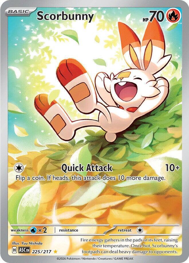 Scorbunny 225/217 (ME: Ascended Heroes)  - Holofoil | Good Games North