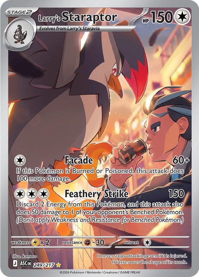 Larrys Staraptor 249 217 249/217 (ME: Ascended Heroes)  - Holofoil | Good Games North