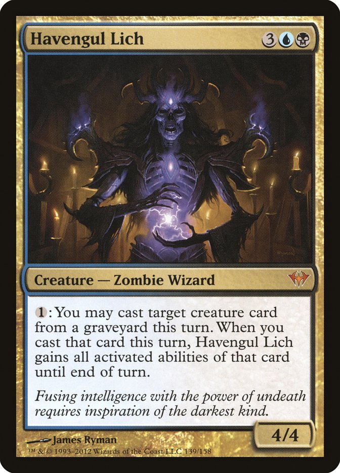 Havengul Lich 139/158 (Dark Ascension)  - Foil | Good Games North