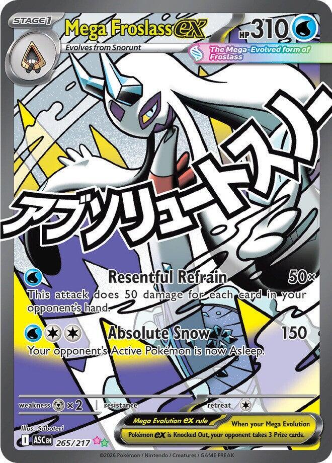 Mega Froslass ex 265/217 (ME: Ascended Heroes)  - Holofoil | Good Games North