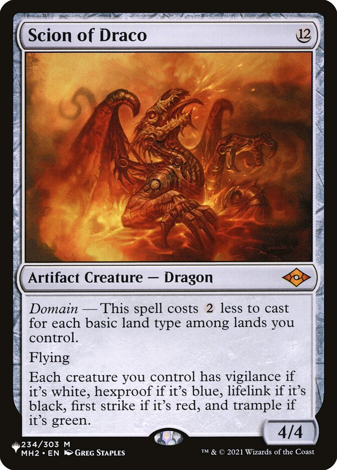 Scion of Draco 234/303 (The List Reprints)  | Good Games North