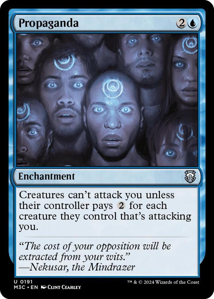 Propaganda 191/411 (Commander: Modern Horizons 3)  - Ripple Foil | Good Games North