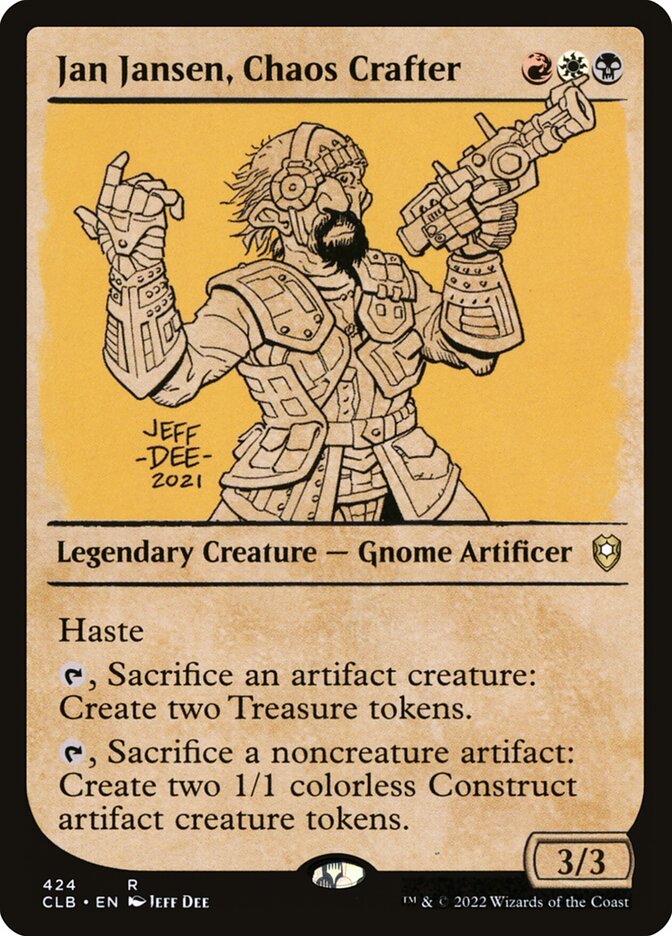 Jan Jansen, Chaos Crafter (Commander Legends: Battle for Baldur's Gate)  - undefined | Good Games North