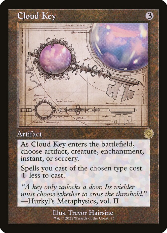 Cloud Key Schematic 75 (The Brothers' War: Retro Frame Artifacts)  | Good Games North