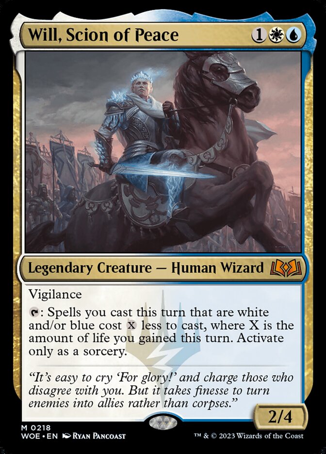 Will, Scion of Peace 218 (Wilds of Eldraine)  - Foil | Good Games North