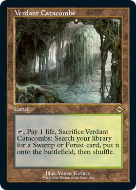 Verdant Catacombs Retro Frame Foil Etched (Modern Horizons 2)  - undefined | Good Games North