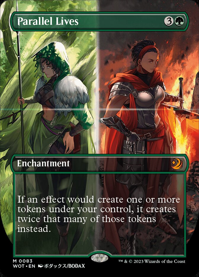 Parallel Lives 83 (Wilds of Eldraine: Enchanting Tales)  - Borderless | Good Games North