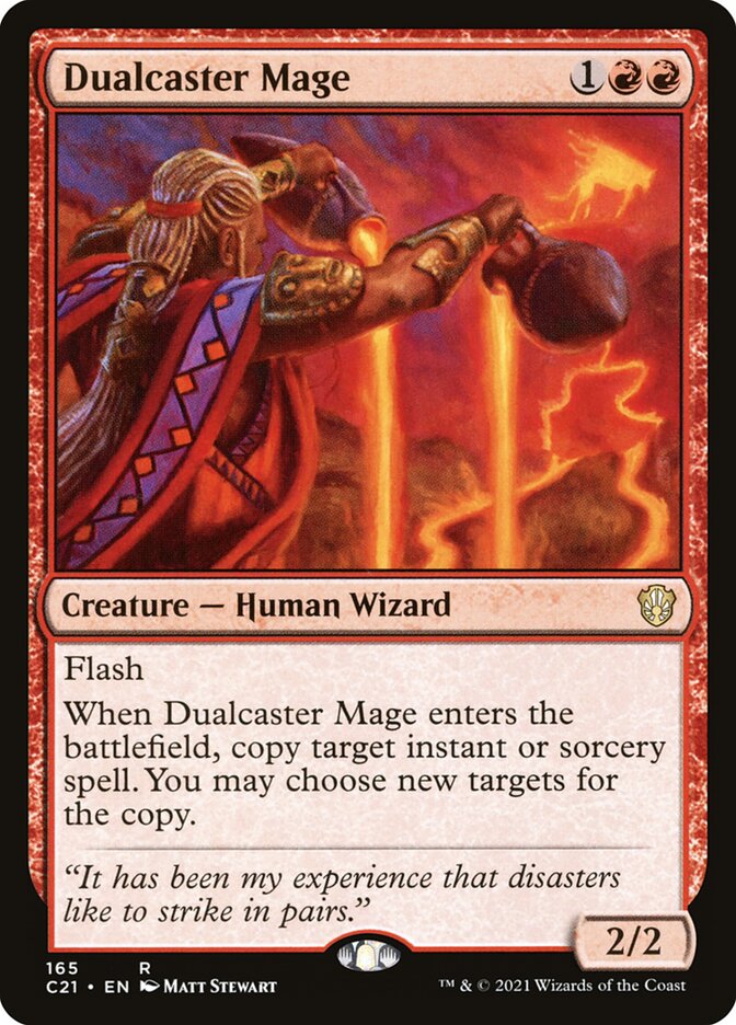 Dualcaster Mage 165 (Commander 2021)  | Good Games North