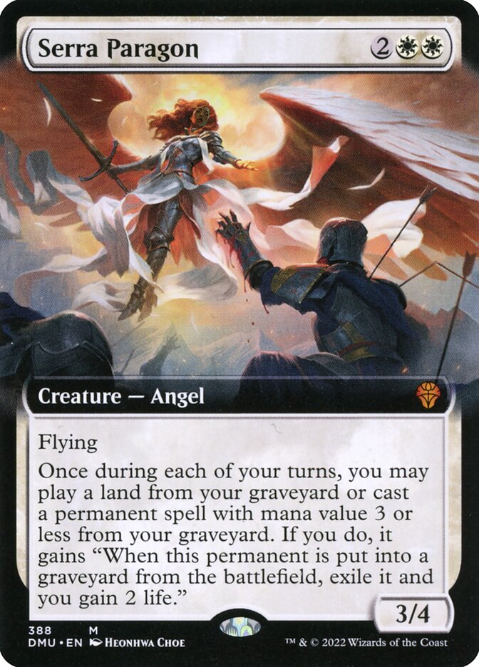 Serra Paragon 388/281 (Dominaria United)  - Foil | Good Games North