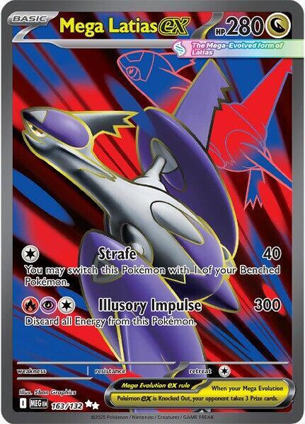 Mega Latias ex 163/132 (ME01: Mega Evolution)  - Holofoil | Good Games North