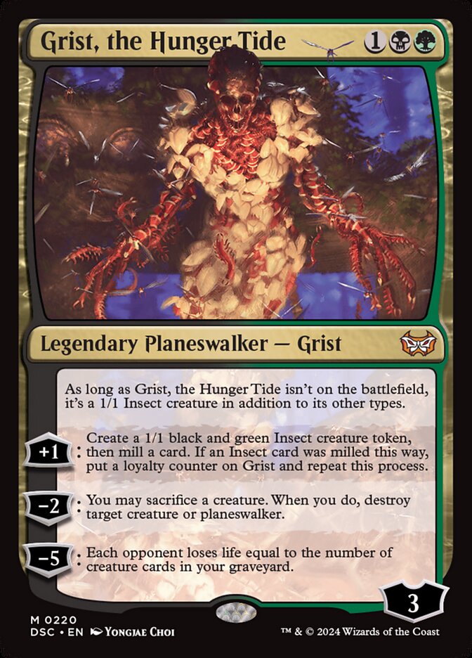 Grist, the Hunger Tide 220/40 (Commander: Duskmourn: House of Horror)  | Good Games North
