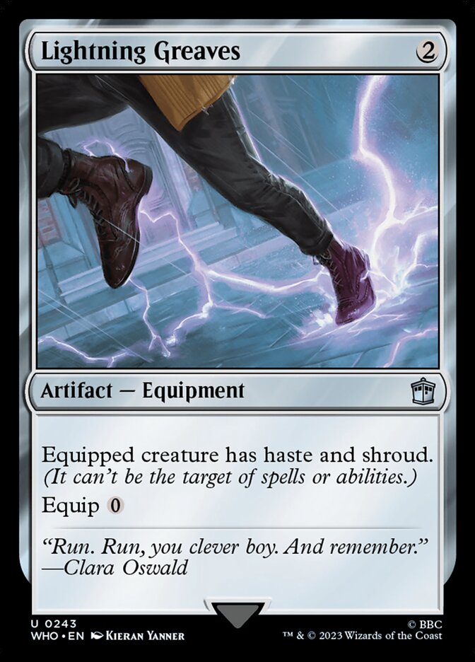 Lightning Greaves 243/331 (Universes Beyond: Doctor Who)  | Good Games North