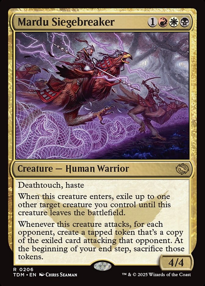 Mardu Siegebreaker 206 (Tarkir: Dragonstorm)  | Good Games North