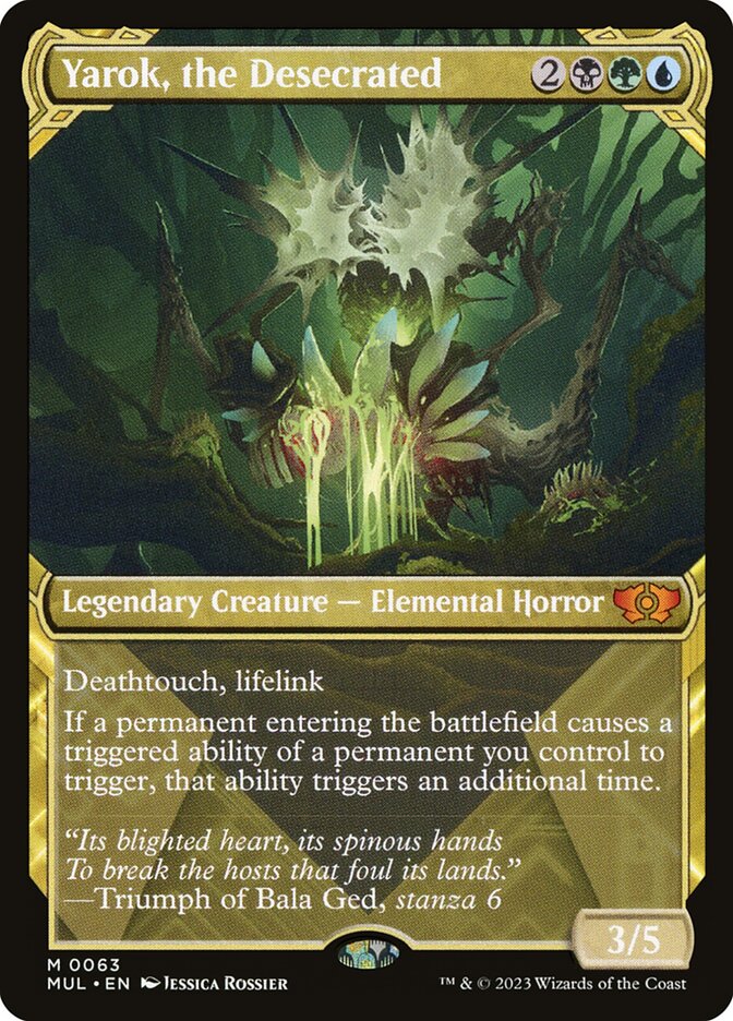 Yarok, the Desecrated 63/65 (March of the Machine: Multiverse Legends)  - Showcase Foil | Good Games North