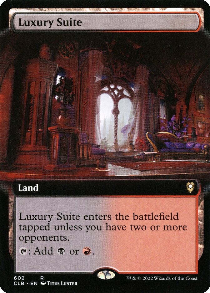 Luxury Suite Extended Art 602 (Commander Legends: Battle for Baldur's Gate)  - Foil | Good Games North