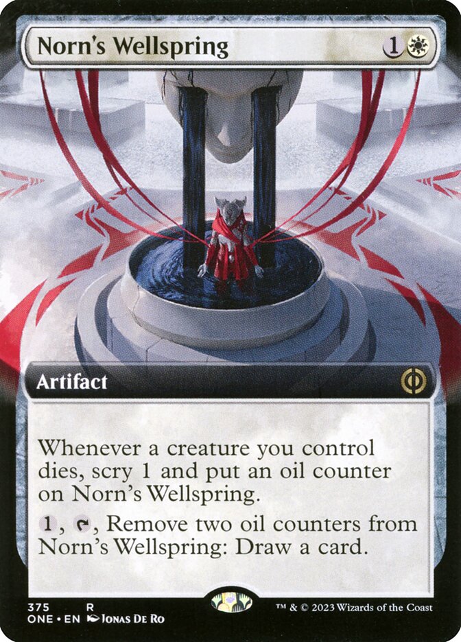 Norn's Wellspring 375/271 (Phyrexia: All Will Be One)  - Extended Art Foil | Good Games North