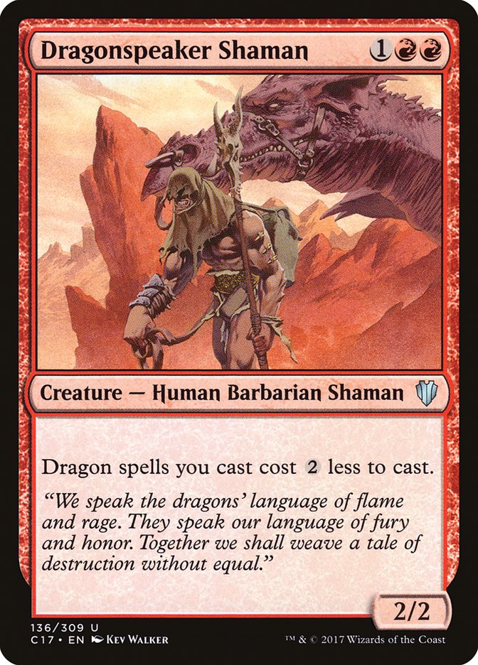 Dragonspeaker Shaman 136/309 (Commander 2017)  | Good Games North
