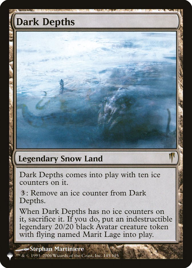 Dark Depths 145/155 (The List Reprints)  | Good Games North