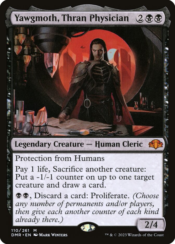 Yawgmoth, Thran Physician 110 (Dominaria Remastered)  - Foil | Good Games North