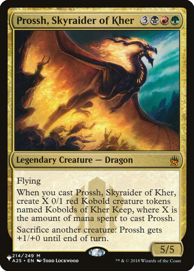 Prossh, Skyraider of Kher A25-214/5075 (The List Reprints)  | Good Games North