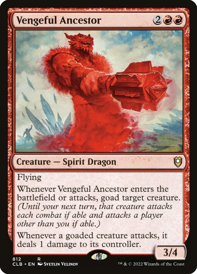 Vengeful Ancestor 812/361 (Commander Legends: Battle for Baldur's Gate)  | Good Games North