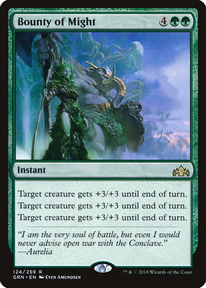 Bounty of Might 124 (Guilds of Ravnica)  | Good Games North