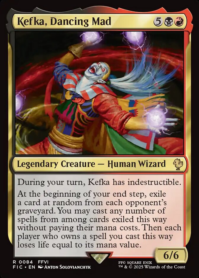 Kefka, Dancing Mad 84 (Commander: FINAL FANTASY)  | Good Games North