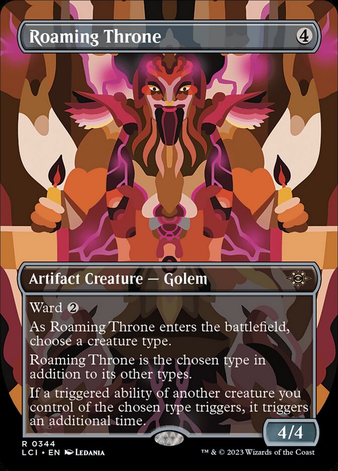 Roaming Throne Borderless 344 (The Lost Caverns of Ixalan)  | Good Games North