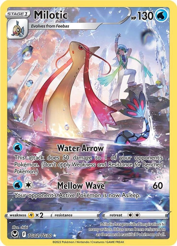 Milotic TG02/TG30 (SWSH12: Silver Tempest Trainer Gallery)  - Holofoil | Good Games North