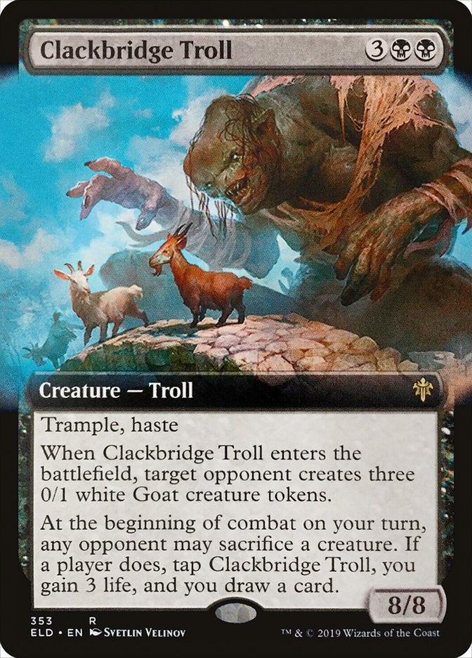 Clackbridge Troll 353 (Throne of Eldraine)  | Good Games North