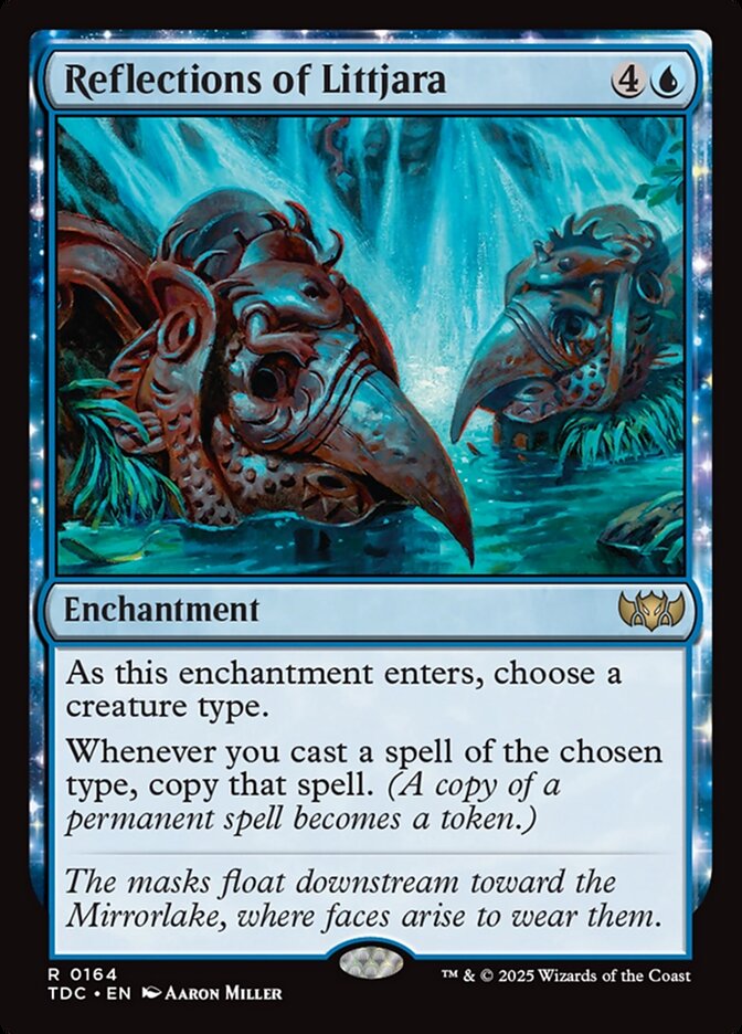 Reflections of Littjara 164 (Commander: Tarkir: Dragonstorm)  | Good Games North