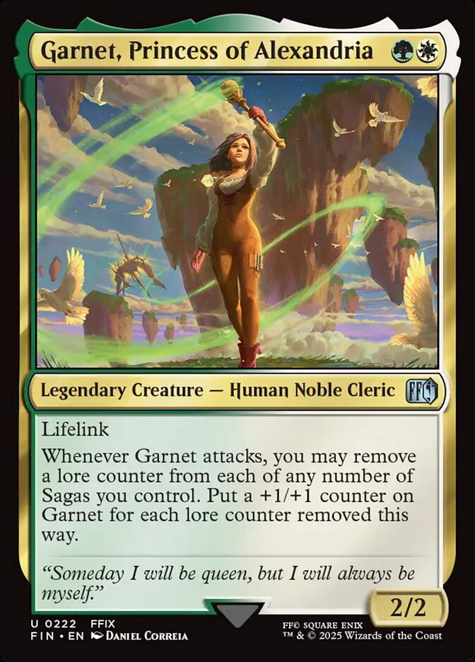Garnet, Princess of Alexandria 222 (FINAL FANTASY)  - Foil | Good Games North
