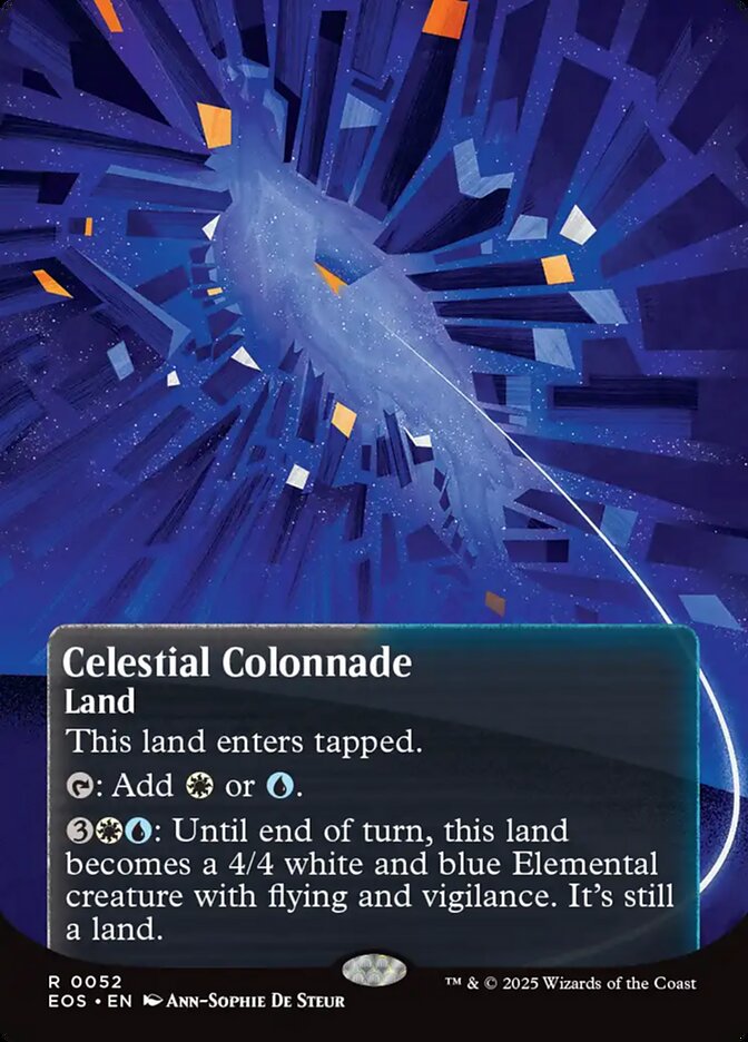 Celestial Colonnade 52/45 (Edge of Eternities: Stellar Sights)  - Borderless | Good Games North
