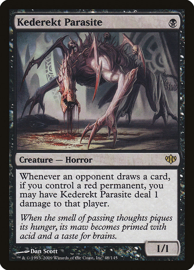 Kederekt Parasite 48/145 (Conflux)  - Foil | Good Games North