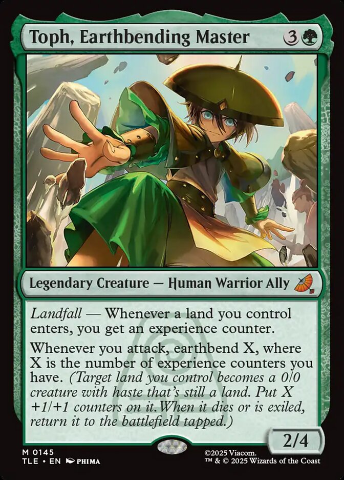 Toph, Earthbending Master 145/317 (Avatar: The Last Airbender: Eternal-Legal)  - Foil | Good Games North