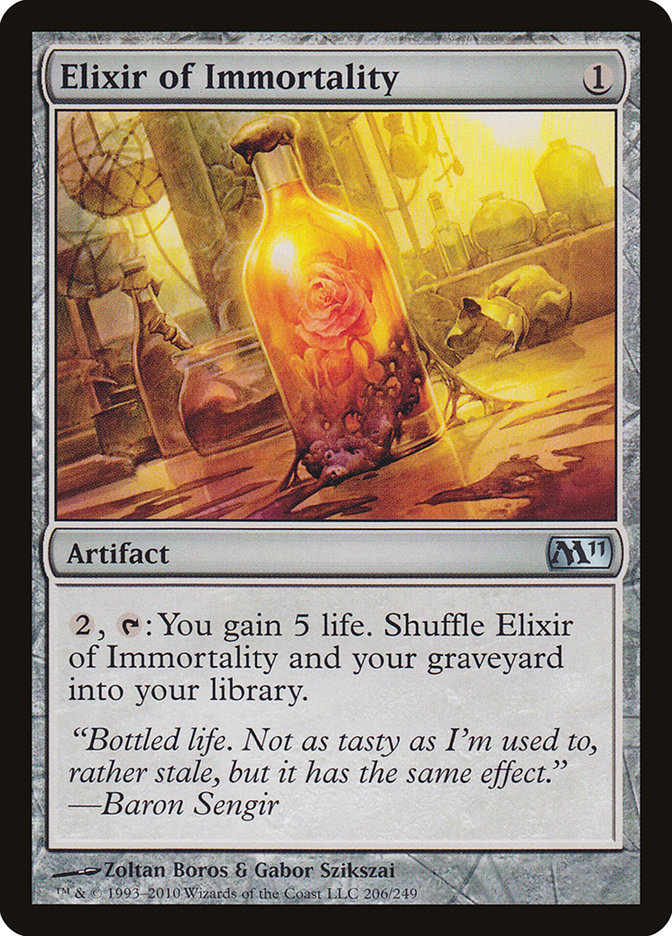 Elixir of Immortality 206/249 (Magic 2011 (M11))  | Good Games North