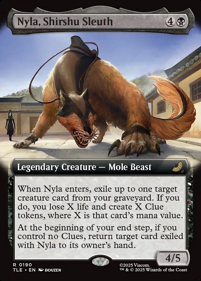 Nyla, Shirshu Sleuth 190/317 (Avatar: The Last Airbender: Eternal-Legal)  - Extended Art Foil | Good Games North