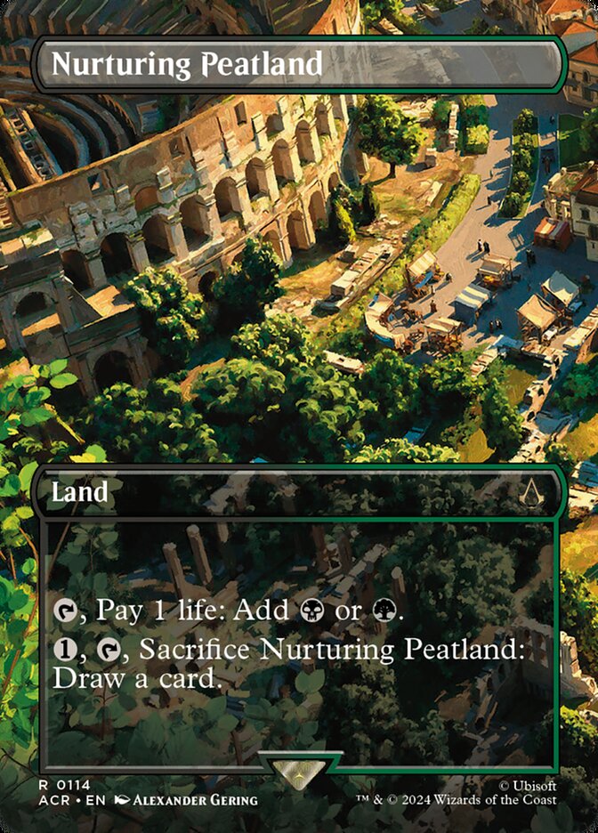 Nurturing Peatland 114/110 (Universes Beyond: Assassin's Creed)  - Borderless | Good Games North