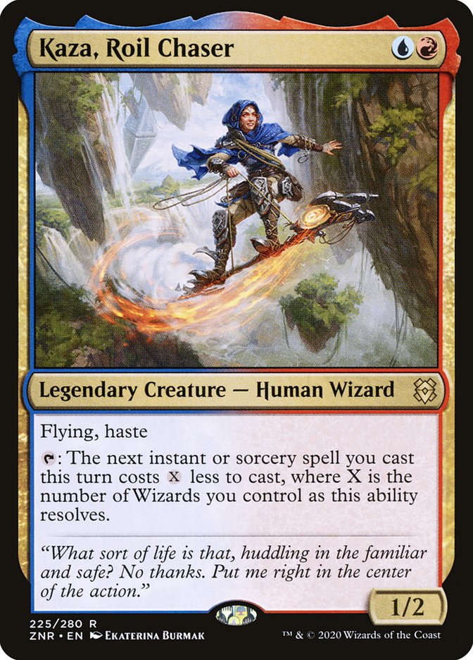 Kaza, Roil Chaser 225 (Zendikar Rising)  | Good Games North