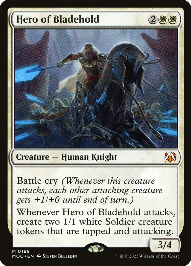 Hero of Bladehold 188 (Commander: March of the Machine)  | Good Games North