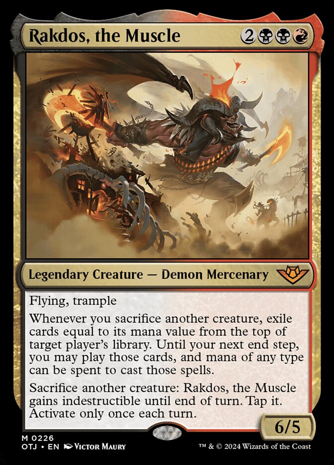 Rakdos, the Muscle 226/286 (Outlaws of Thunder Junction)  | Good Games North